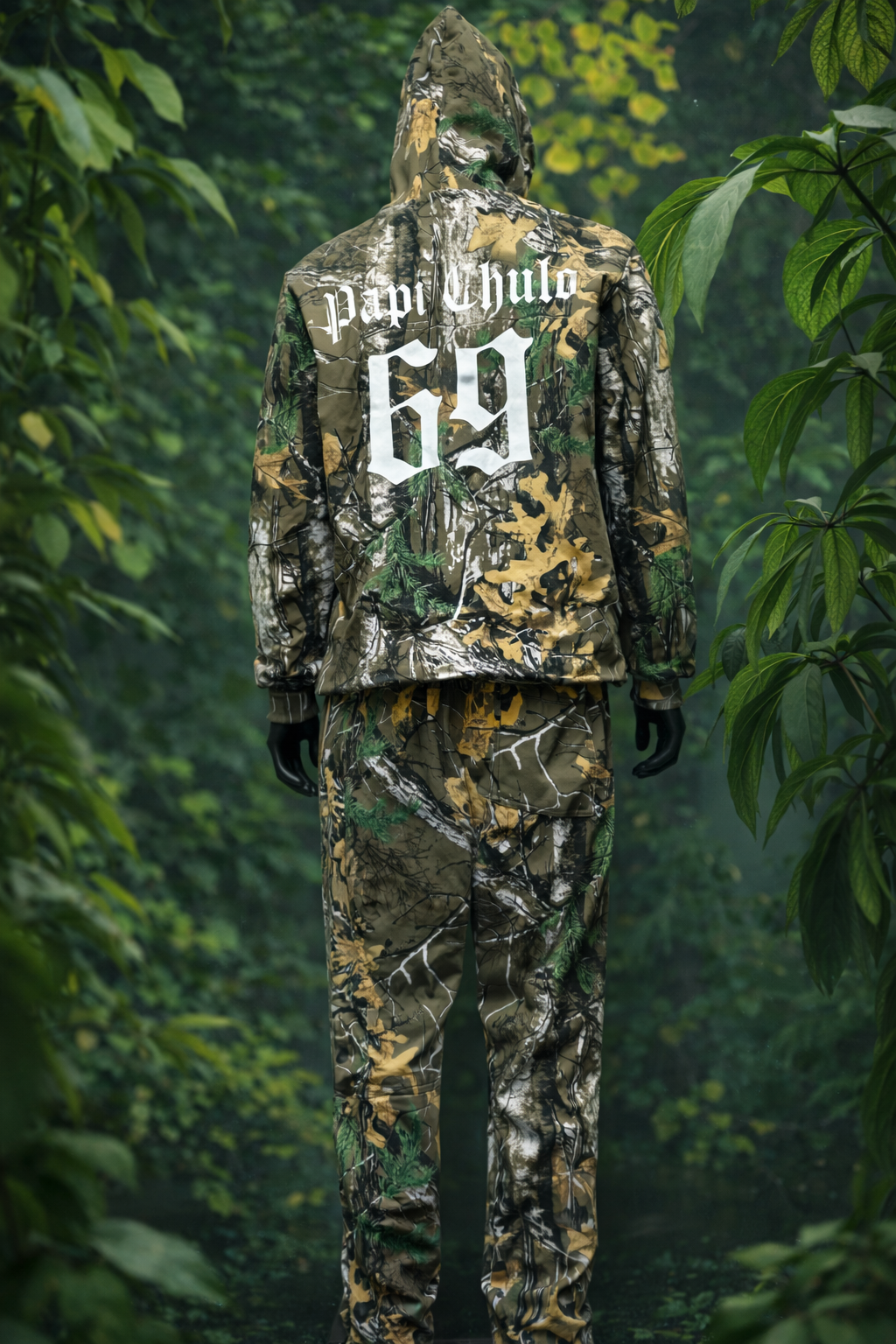 Papi Chulo 69 Camouflage Hoodie