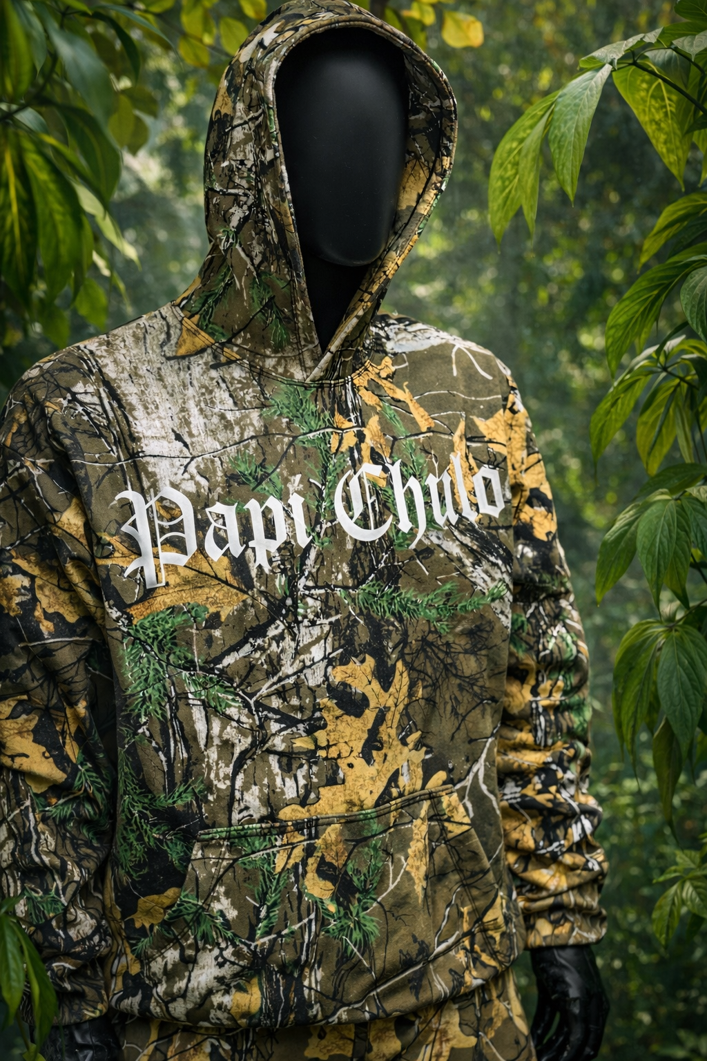 Papi Chulo 69 Camouflage Hoodie